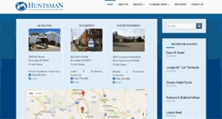 Desktop Screenshot of huntsmanfuneralhomes.com